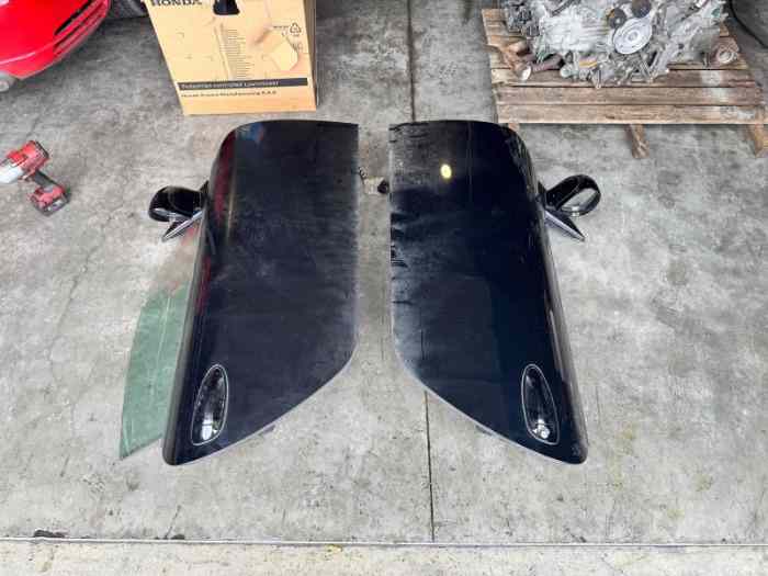 Paire de portes aluminium Porsche 997 Turbo / GT3 0