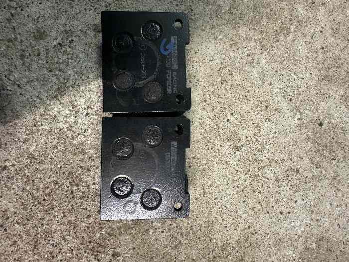 Plaquettes arrière C2r2Max