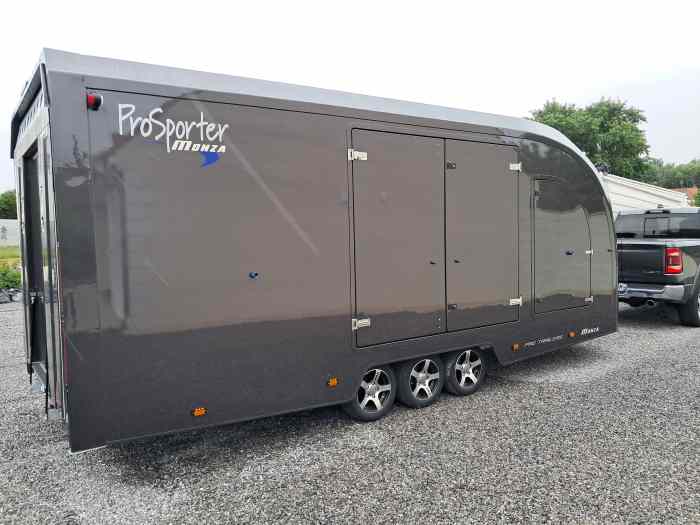 PRG Trailers Prosporter Monza : Remorque porte voiture 3 essieux 6m x 2.25m 3