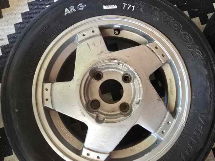 4 pneus hankook rallye 1