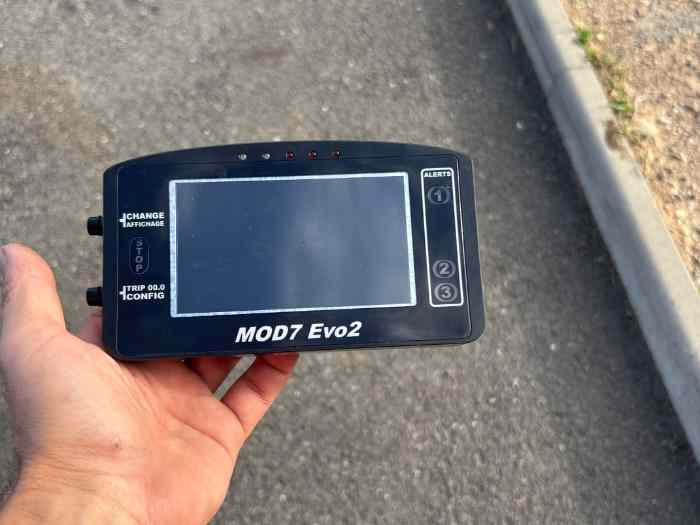 Dashboard MOD7 evo 2