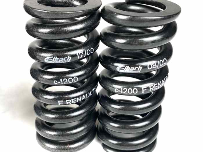 Ressort suspension EIBACH 1200 et 1100 ib/in Formule Renault 2000-2009 tatuus 1