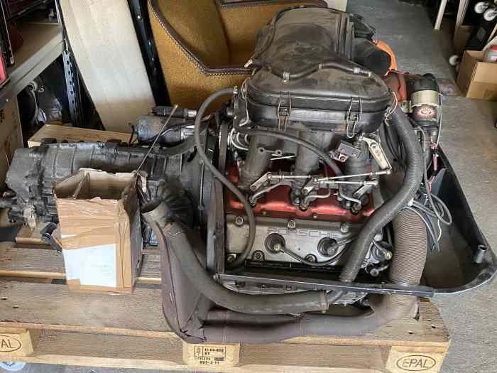 moteur boite Porsche 911 2,2S