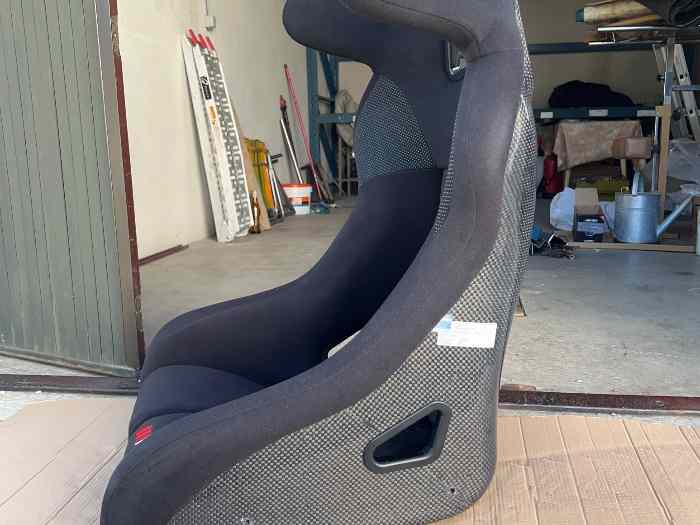 Siège baquet FIA RRS CONTROL CARBONE M validité 2028 2