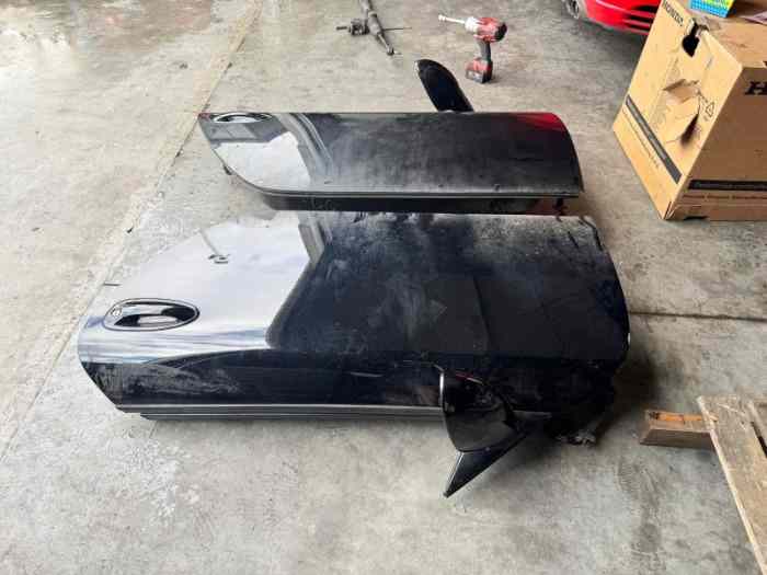 Paire de portes aluminium Porsche 997 Turbo / GT3 3