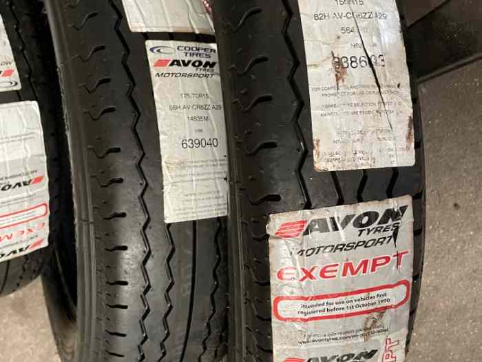 Pneus AVON CR6ZZ Neufs 15