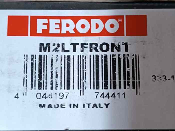jeux de plaquette de frein ferodo raci...