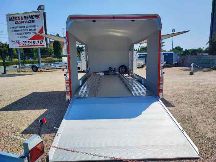 Fourgon Porte voiture Debon C2000 Alu PTAC 2700-3500 KG Double Essieux freiné 5