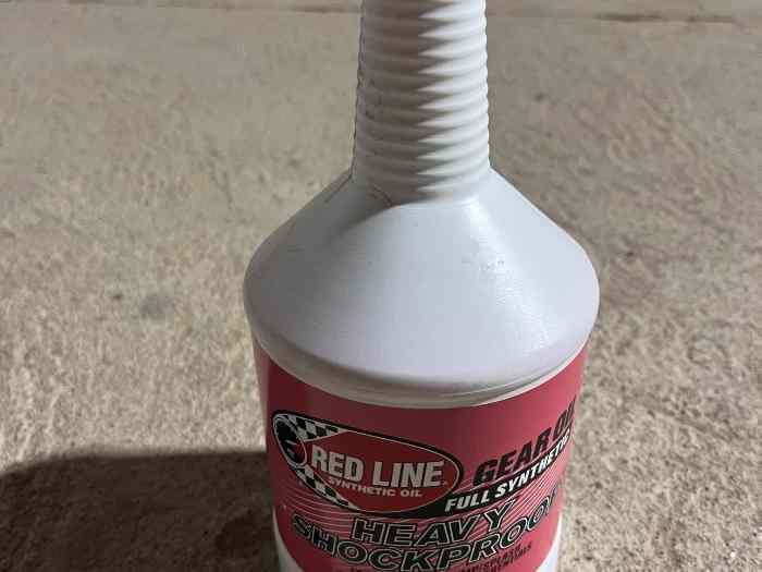 Bidon huile boîte de vitesse Redline