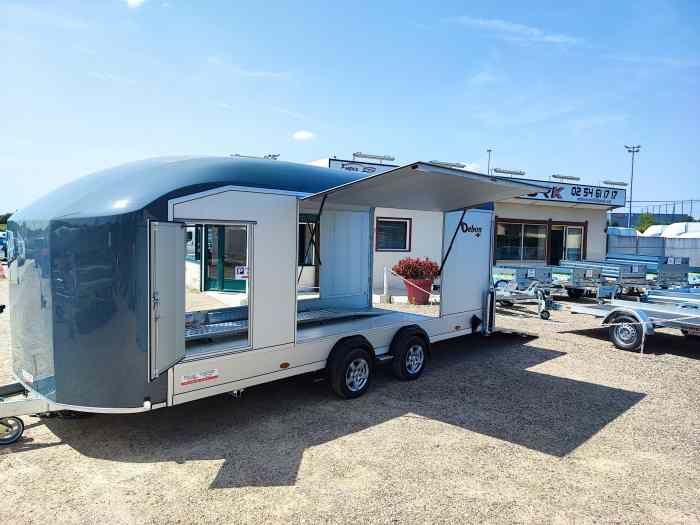Fourgon Porte voiture Debon C2000 Alu PTAC 2700-3500 KG Double Essieux freiné 2