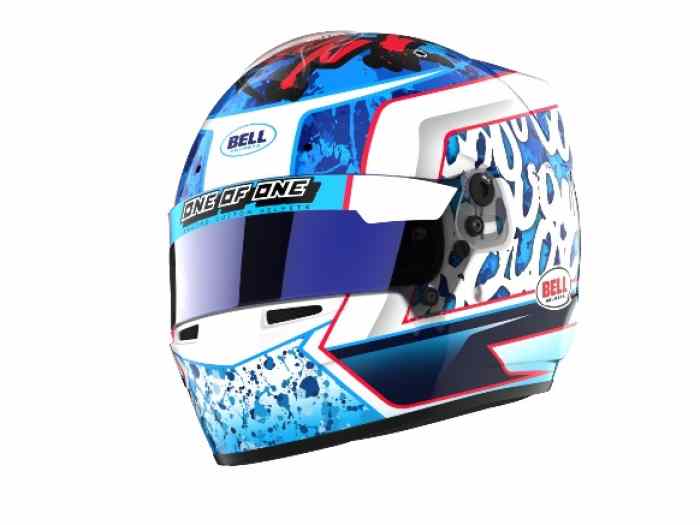 CASQUE BELL RS7-K carbone Custom 3
