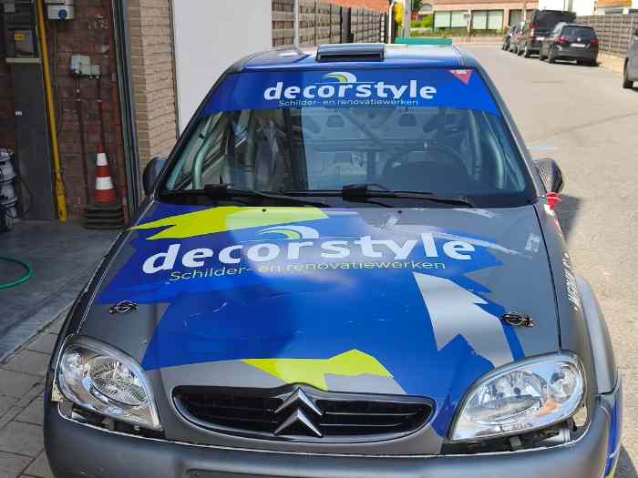 caisse Citroen Saxo vts avec kit +1 pouce 1