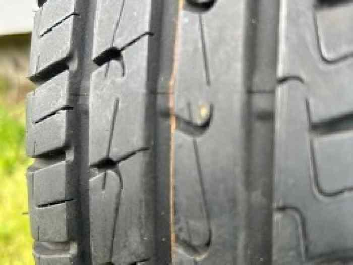 JANTES AMIL + PNEUS EN 5x13 PEUGEOT 104 ZS 5