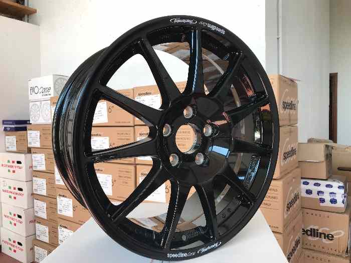 Jante Renault Megane Rs N4 Speedline Corse Turini Gloss Black 1