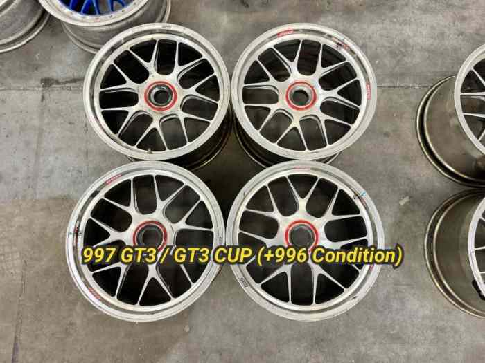 Jantes arrière BBS RE1314 – Porsche® 997 GT3 / GT3 CUP 0