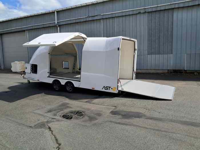 Remorque porte voiture fermée Auto Sport Trailer AST2 1