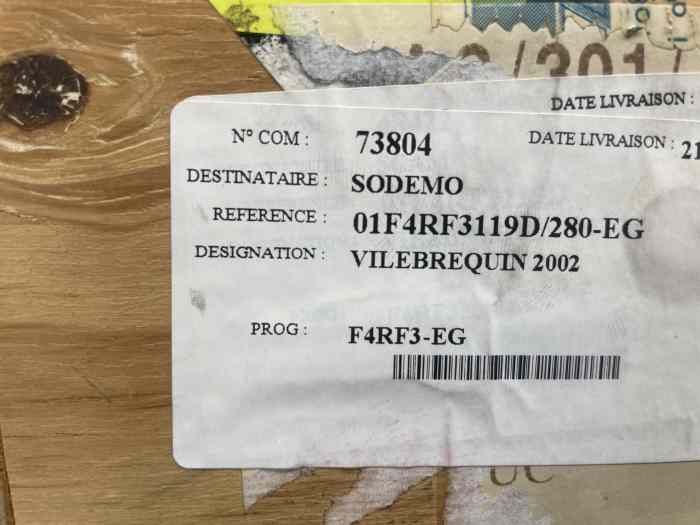 Vilebrequin F3 F4R Sodemo 2
