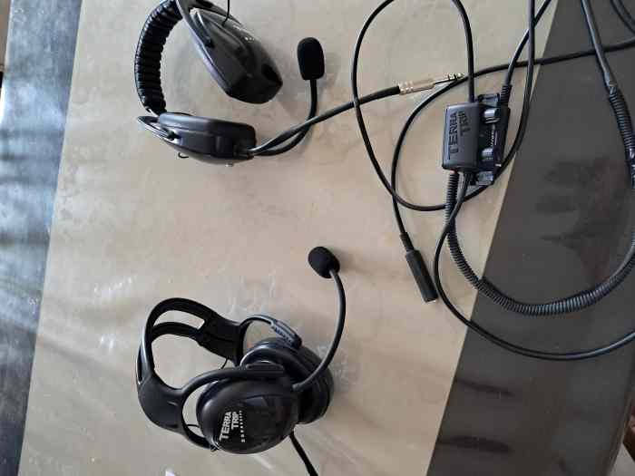 Radio terratrip + casque de liaison