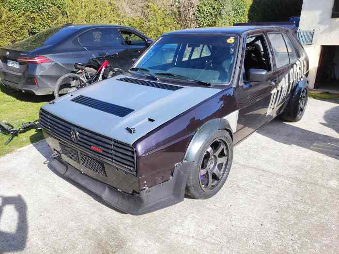 VW golf 2 R32 prépa piste 303cv atmo
