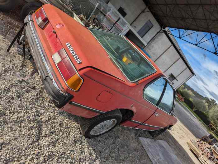 BMW e24 630 CS à rénover ou pour pièces avec CG TVA récupérable 2