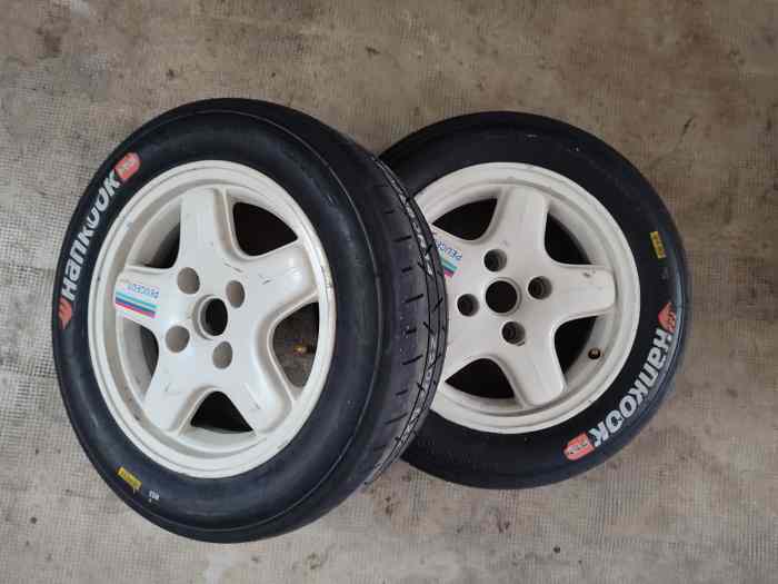 Roues complètes 14 pouces Peugeot 106 XSI 1