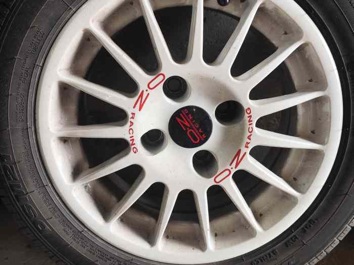 4 jantes oz 4x108 en 14 pouces