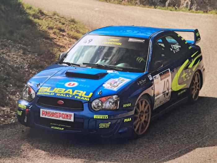 Vends subaru wrx imprézia de rallye n4...