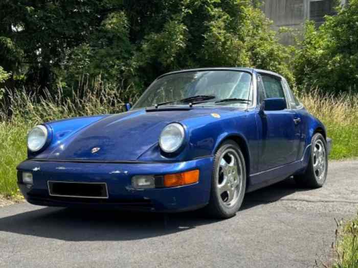 À vendre – Porsche 911 Targa 1974 avec kit carrosserie 964 Turbo 0
