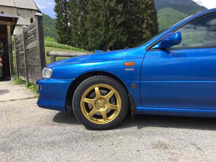 Jante Subaru Impreza GC8 7x16 Speedline 2108 Gold 4