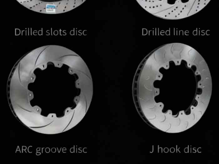 BMW M1 M2 M3 M4 M5 M6 disques sur bols flottants sur mesure. 4