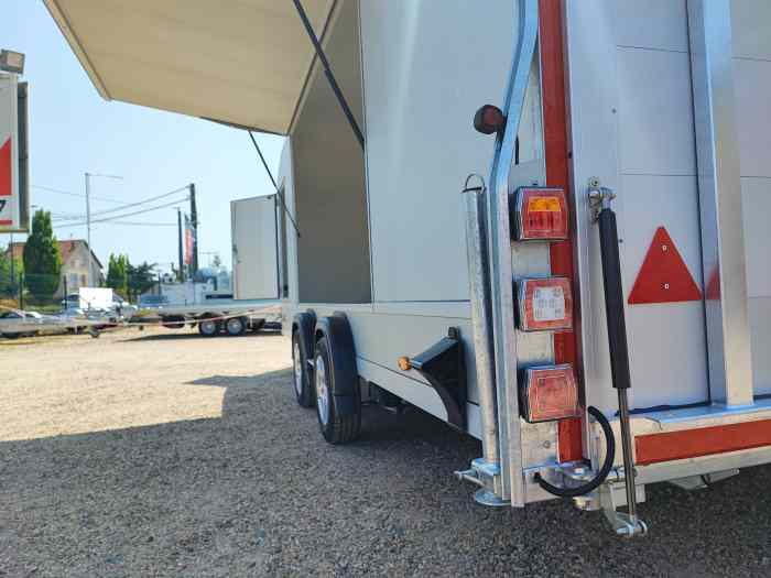 Fourgon Porte voiture Debon C2000 Alu PTAC 2700-3500 KG Double Essieux freiné 4