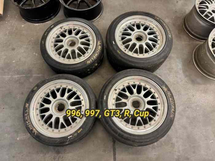 Jantes racing BBS Porsche 996 / 997 / GT3 / R / CUP 0
