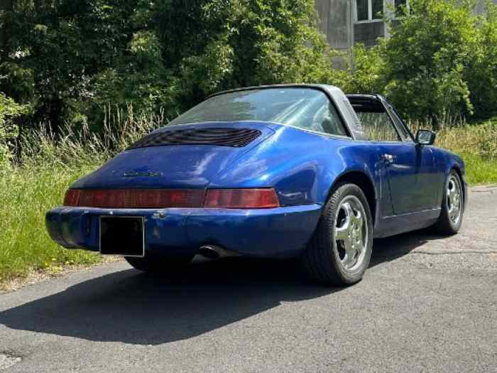 À vendre – Porsche 911 Targa 1974 avec kit carrosserie 964 Turbo 5