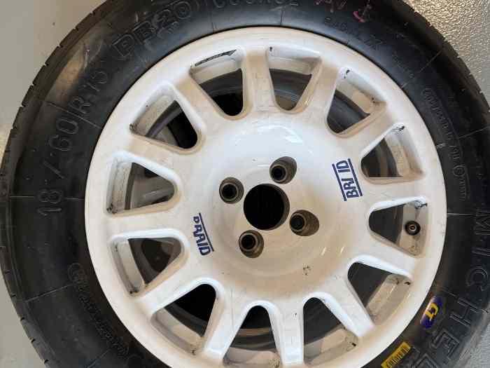 Jante Braid 7x15 ET 10 4x100 rallye 1