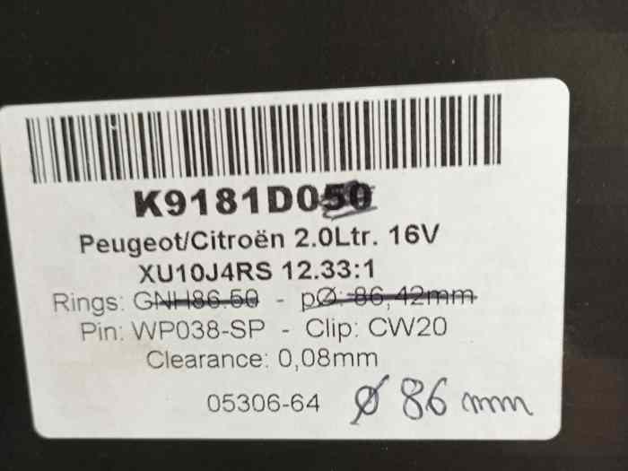 Pistons wossner