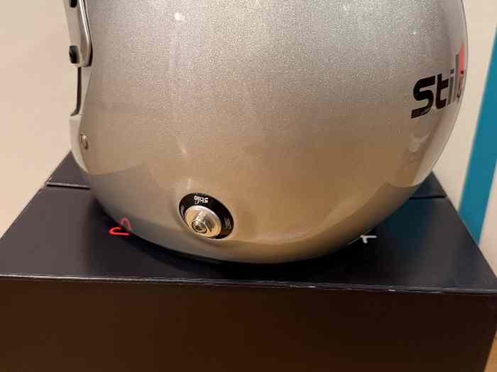 CASQUE STILO VENTI WRC RALLYE COMPOSITE GRIS ARGENT 1