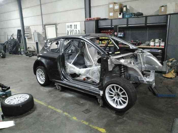 Ex Jens Hvaal / Espen Isaksætre Peugeot 208 RX3 Super 1600 Rallycrosscar 4
