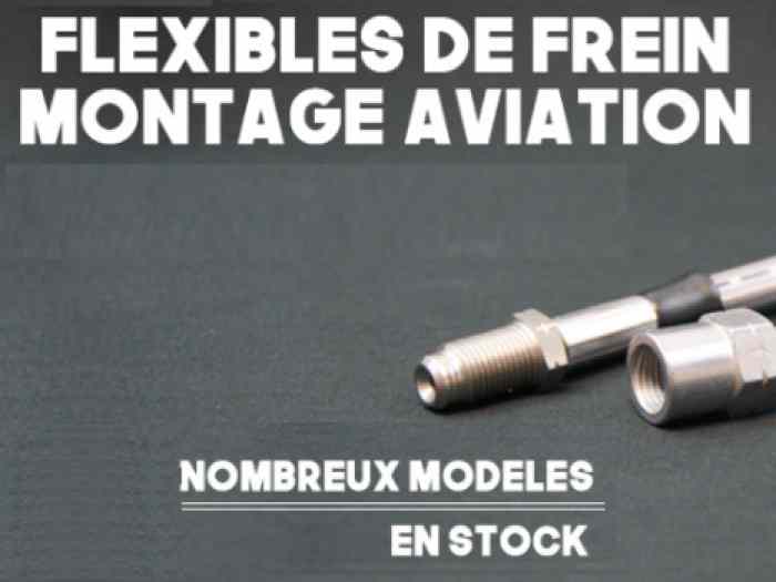 Flexibles de freins aviation