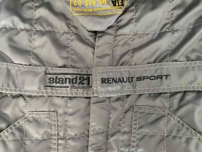 Combinaison Renault Sport Neuve 2