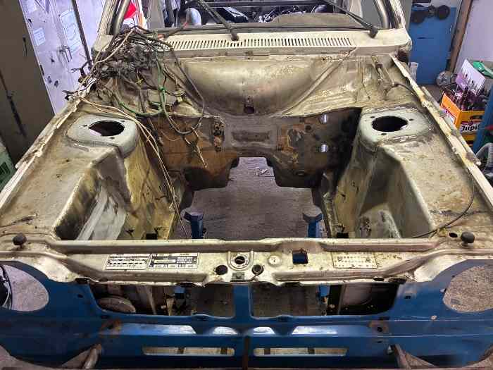 Caisse Ford escort mk2