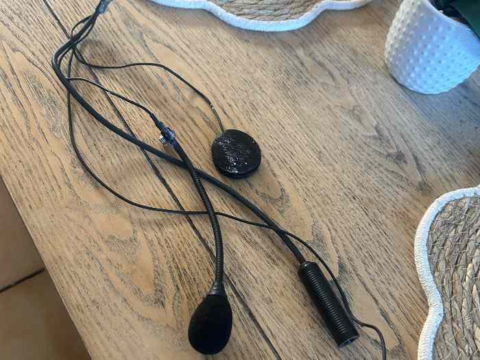 Kit micro haut parleur pour casque ou casque liaison