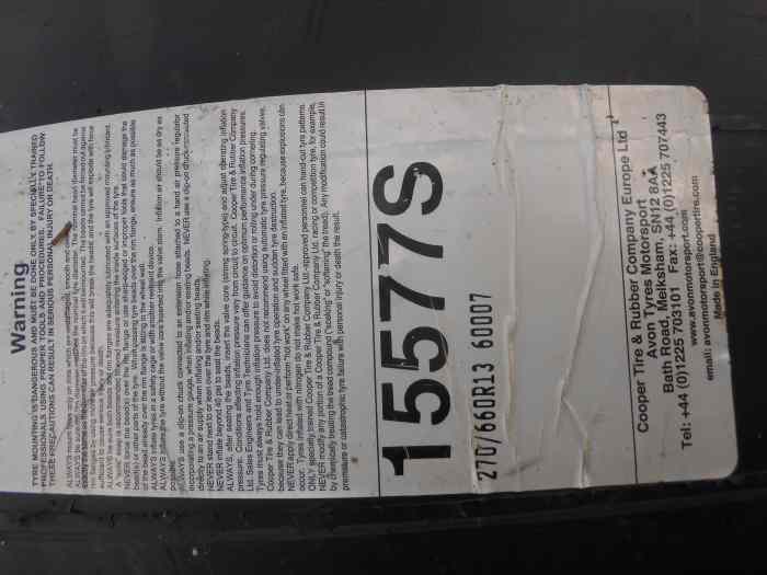Avon pneus 13 270/660R13 1