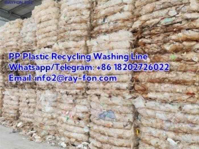 High-Efficiency PP Film Plastic Recycling Washing Line for Sale 1