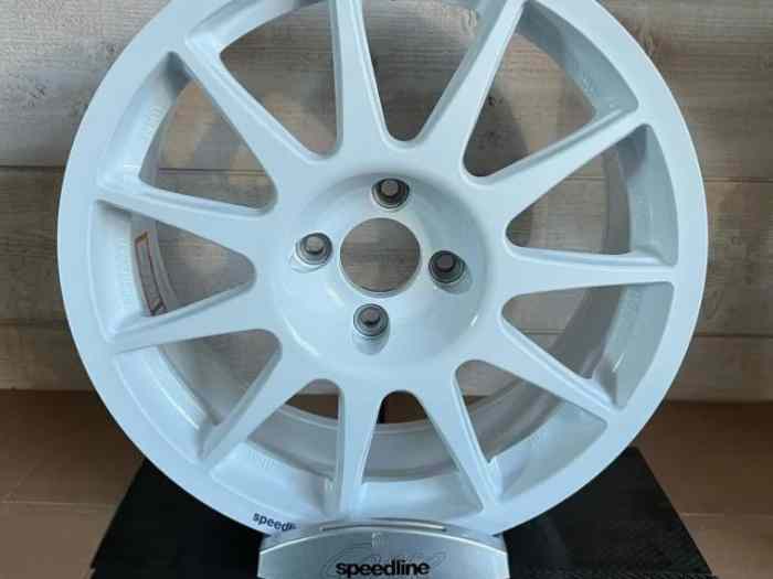 JANTE CITROEN SAXO KIT CAR/S1600 SPEEDLINE TURINI TYPE 2120 BLANC 17 POUCES