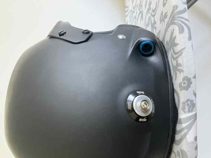 Casque Jet STILO WRC Rally Venti FIA SNELL SA2020 Noir 3
