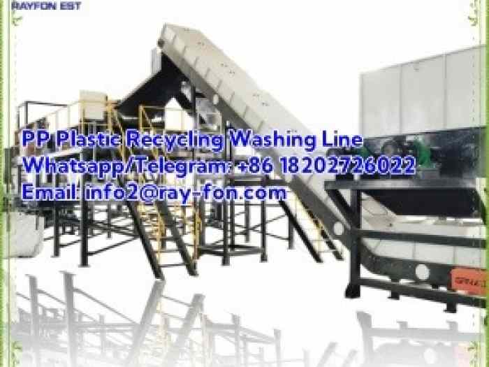 Industrial PP Plastic Film Recycling Washing and Pelletizing Line 3