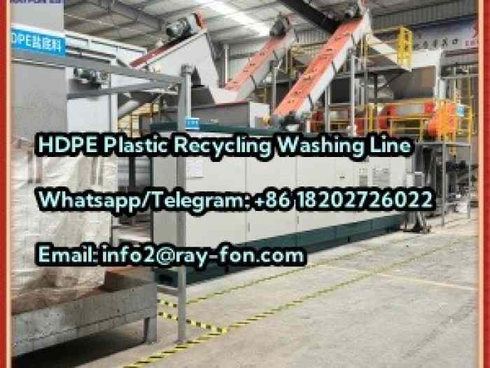 Wholesale HDPE Plastic Recycling Washing Line Supplier 1