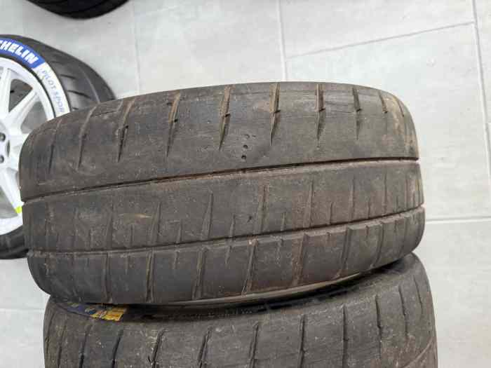 Jante 18p Mitsubishi Speedline corse ET12 + pneu michelin s10 s11 m21 5