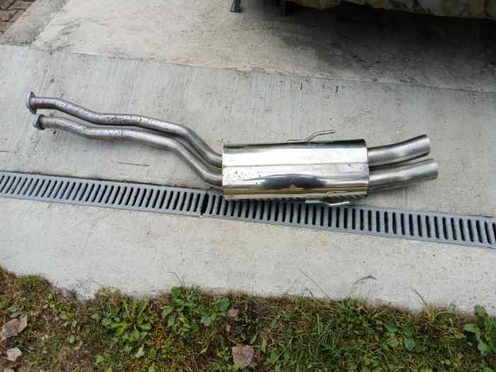 Silencieux inox 325i 328i bmw e36 2