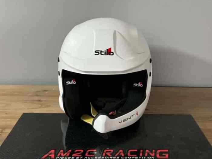 CASQUE STILO VENTI 4 WRC COMPOSITE FIA 8859-24 BLANC